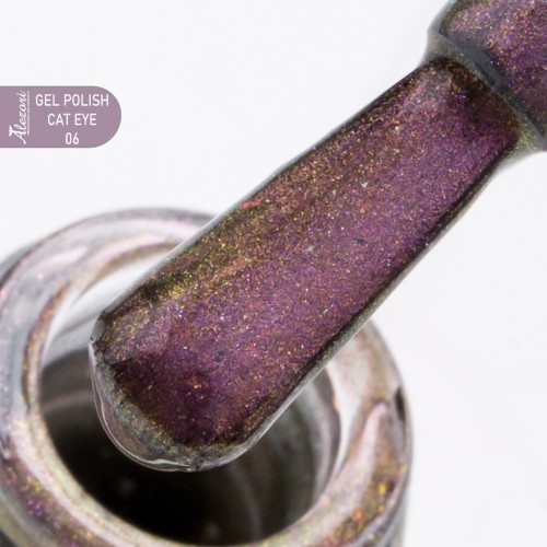 Alezori Ημιμόνιμο Βερνίκι Gel Polish Cat Eye 9D 06 (№1007) ,15ml
