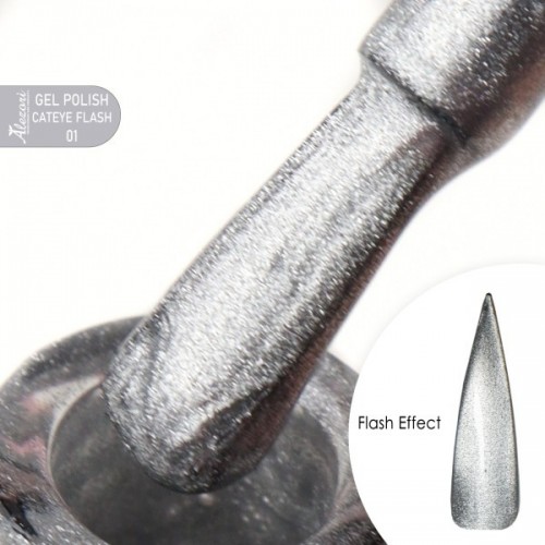 Alezori Ημιμόνιμο Βερνίκι Νυχιών Gel Polish Cat Eye Flash 01, 15ml