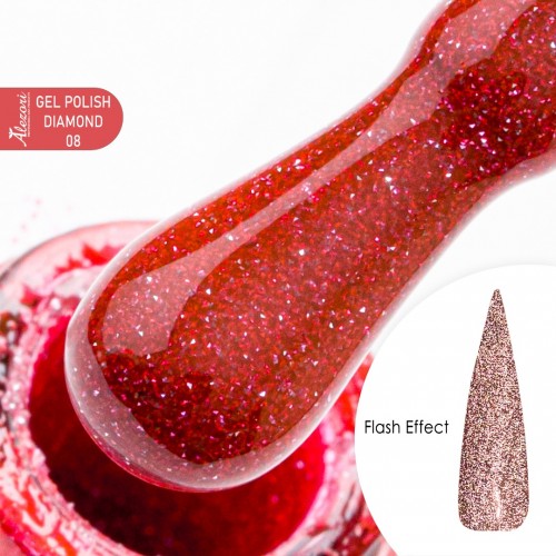Alezori Ημιμόνιμο Βερνίκι Νυχιών Gel Polish Diamond D08 ,15ml.