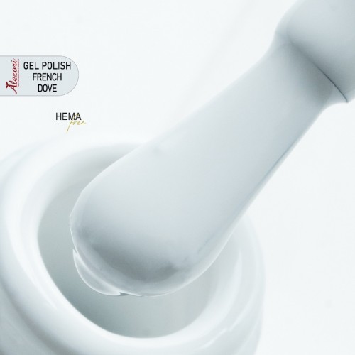 Alezori Ημιμόνιμο Βερνίκι Νυχιών Gel Polish French Dove Hema Free