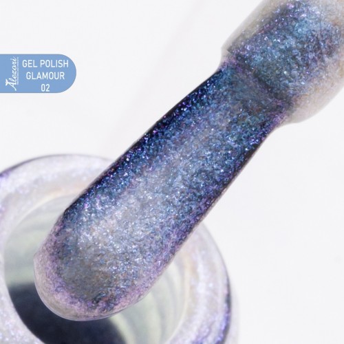 Alezori Ημιμόνιμο Βερνίκι Νυχιών Gel Polish Glamour 02 (№583_Shimmer) Mermaids Effect ,15ml