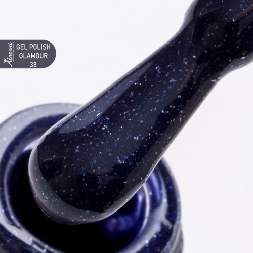 Alezori Ημιμόνιμο Βερνίκι Gel Polish Glamour 38 (№3753_Glitter) ,15ml