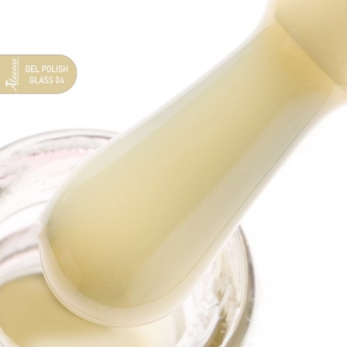 Alezori Ημιμόνιμο Βερνίκι Νυχιών Gel Polish Glass 04 ,15ml K