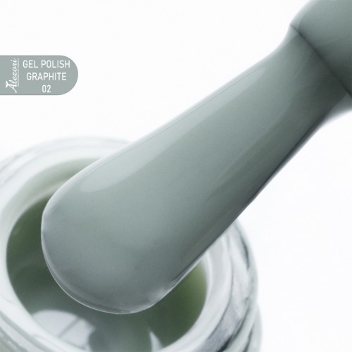 Alezori Ημιμόνιμο Βερνίκι Νυχιών Gel Polish Graphite 02 15ml