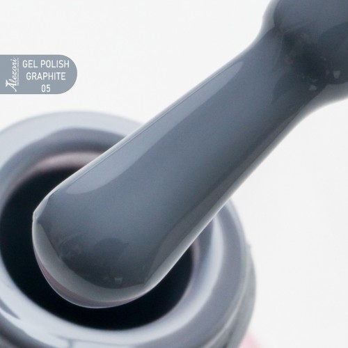 Alezori Ημιμόνιμο Βερνίκι Gel Polish Graphite 05 (№1013) Γκρι ,15ml