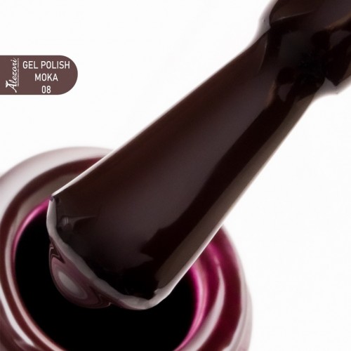 Alezori Ημιμόνιμο Βερνίκι Gel Polish Moka 08 (№2250) ,15ml