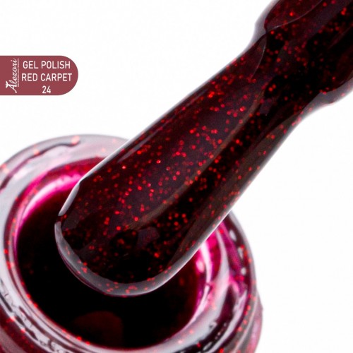 Alezori Ημιμόνιμο Βερνίκι Gel Polish Red Carpet 24( №4000 Glitter) ,15ml