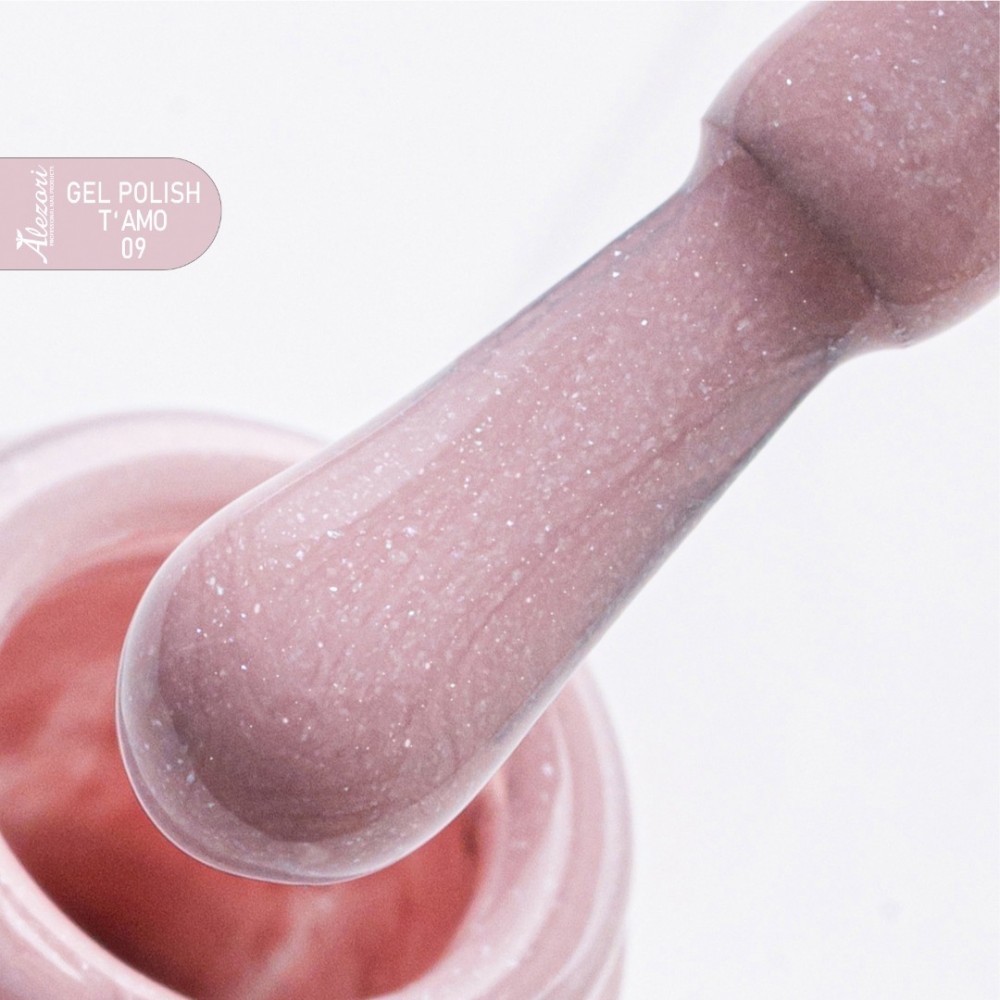Alezori Ημιμόνιμο Βερνίκι Νυχιών Gel Polish T' Amo 09 (№20 Shimmer) ,15ml Alezori Ημιμόνιμο Βερνίκι Νυχιών Gel Polish T' Amo 09 (№20 Shimmer) ,15ml