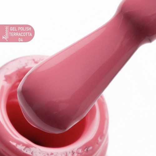 Alezori Ημιμόνιμο Βερνίκι Gel Polish Terracotta 04 (№375) ,15ml