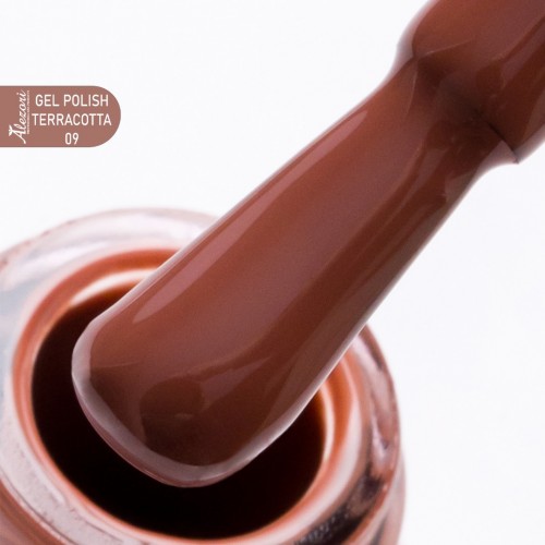 Alezori Ημιμόνιμο Βερνίκι Gel Polish Teracotta 09 (№3877) ,15ml