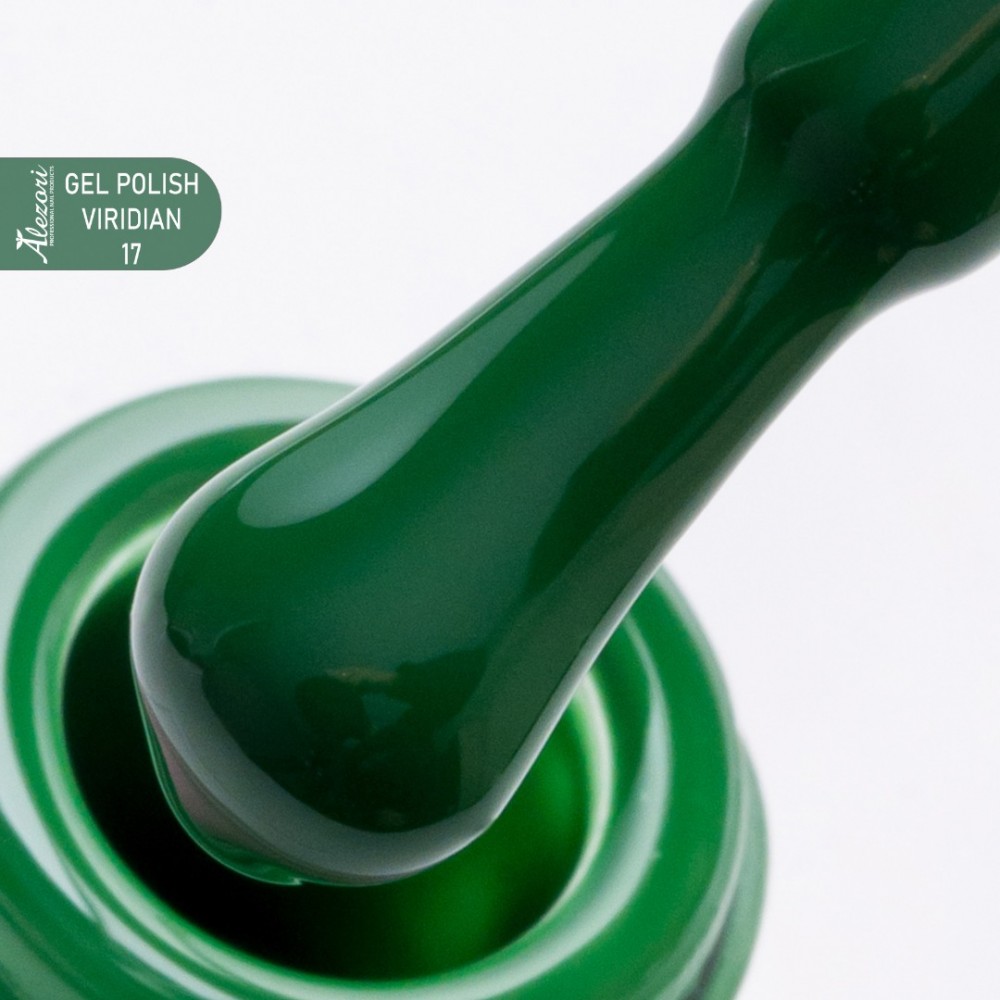 Alezori Ημιμόνιμο Βερνίκι Νυχιών Gel Polish Viridian 17 (№372) ,15ml
