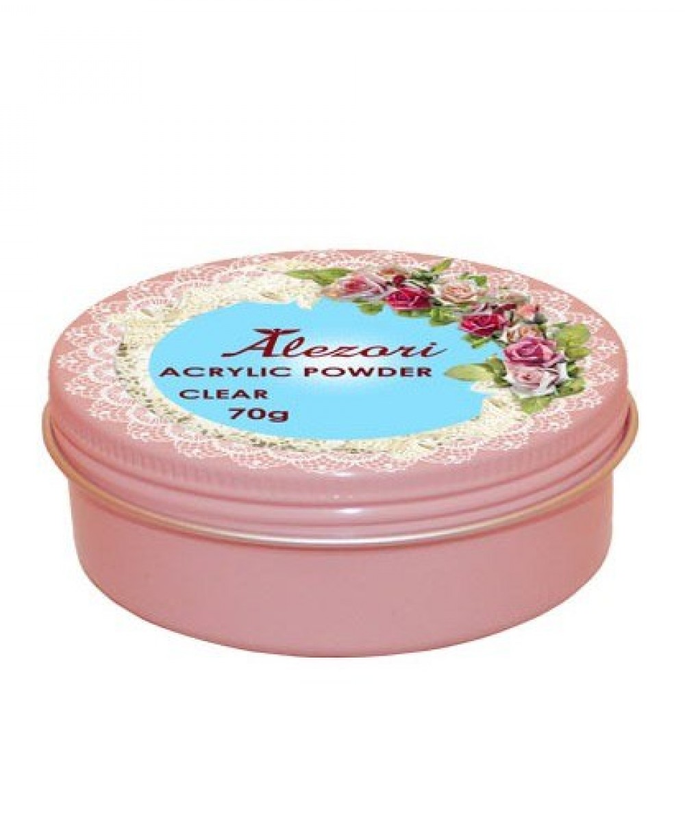 Alezori Ακρυλική Σκόνη Νυχιών Acrylic Powder Clear 70Gr