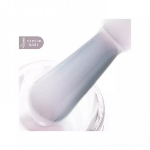 Alezori Ημιμόνιμο Βερνίκι Νυχιών Gel Polish Glass 01 ,15ml *