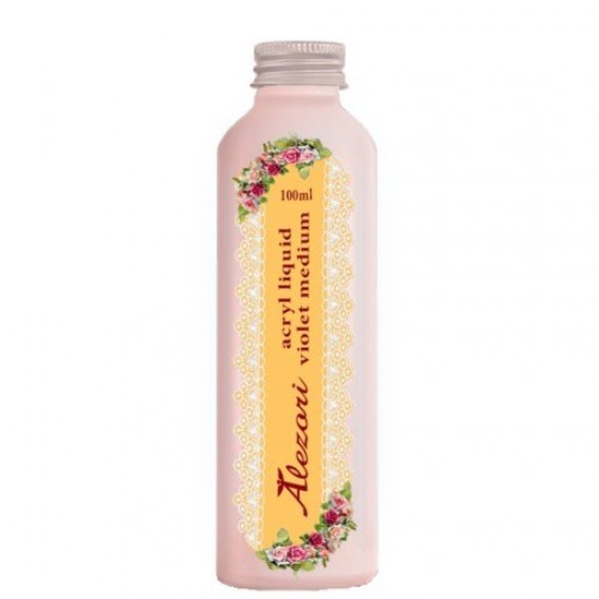 Alezori Ακρυλικό Υγρό Νυχιών Acrylic Liquid "Violet Medium" (speed) 100ml Alezori Ακρυλικό Υγρό Νυχιών Acrylic Liquid "Violet Medium" (speed) 100ml