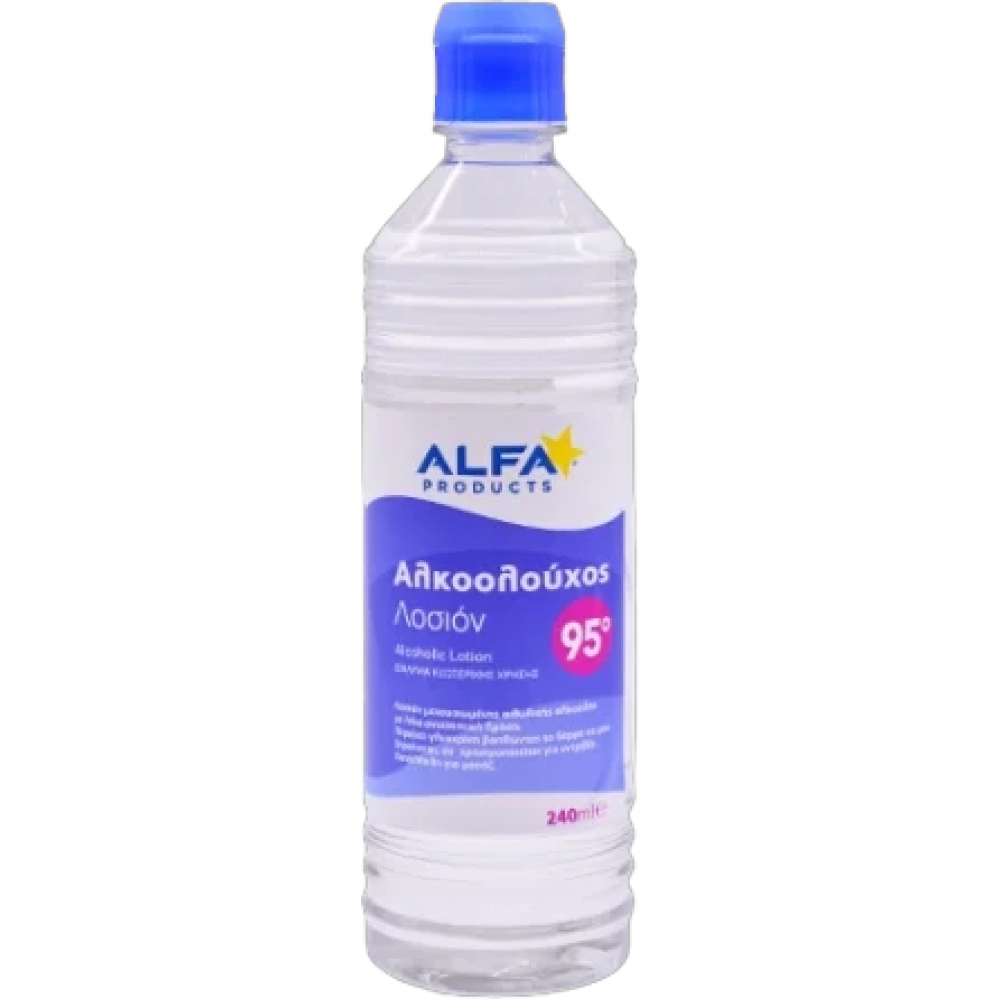 Alfa Αλκοολούχος Λοσιόν (Οινόπνευμα) 95° 240ml
