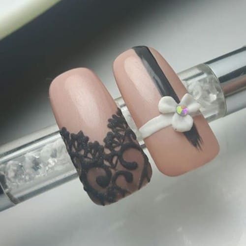 Aloha Ημιμόνιμο Βερνίκι Νυχιών Af015 Caramel Nude With Shimmer ,15ml