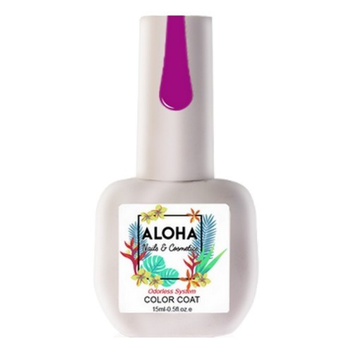 Aloha Ημιμόνιμο Βερνίκι Νυχιών Af063 Red Violet ,15ml