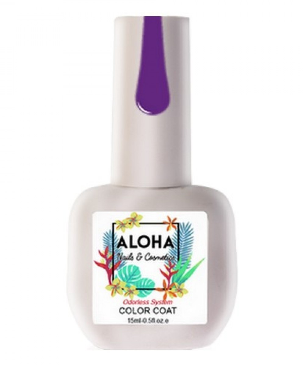 Aloha Ημιμόνιμο Βερνίκι Νυχιών Af064 Purple ,15ml