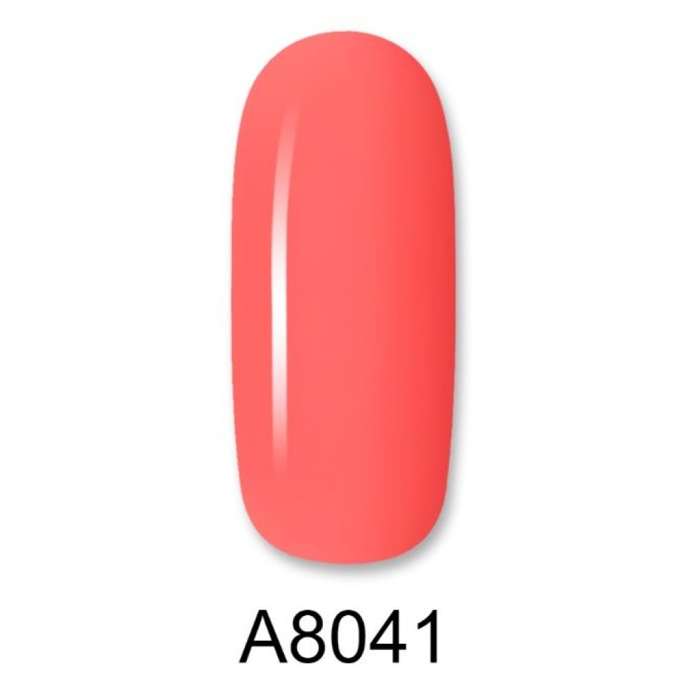 Aloha Ημιμόνιμο Βερνίκι Color Coat A8041 Coral, 8ml