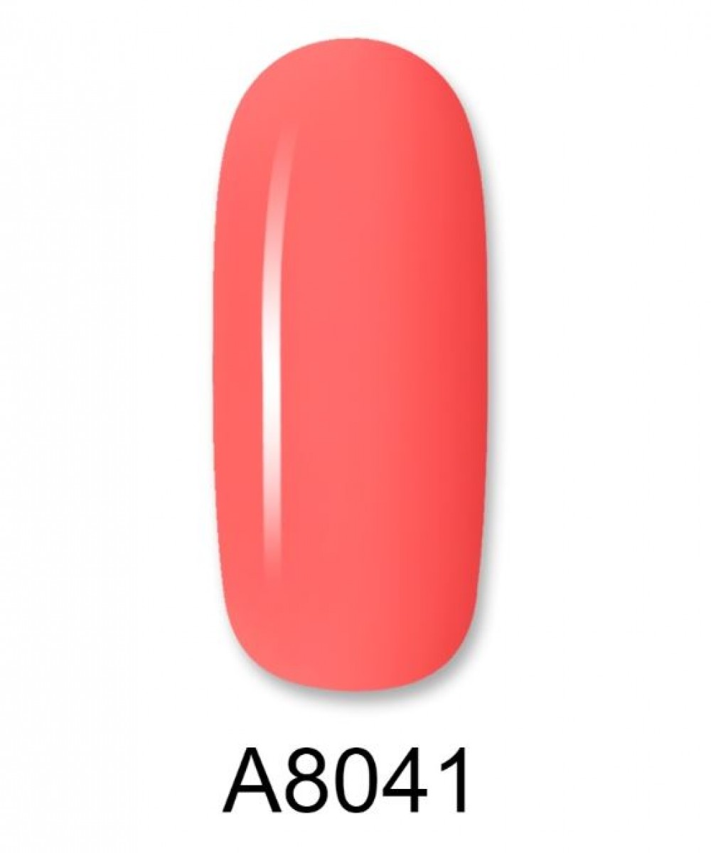 Aloha Ημιμόνιμο Βερνίκι Color Coat A8041 Coral, 8ml