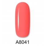 Aloha Ημιμόνιμο Βερνίκι Color Coat A8041 Coral, 8ml