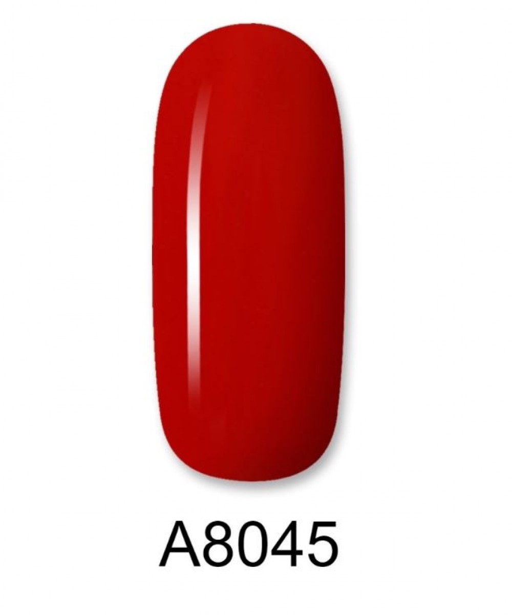 Aloha Ημιμόνιμο Βερνίκι Color Coat A8045 Red, 8ml