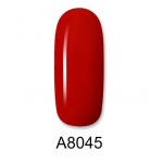 Aloha Ημιμόνιμο Βερνίκι Color Coat A8045 Red, 8ml