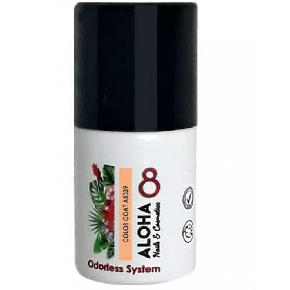 Aloha Ημιμόνιμο Βερνίκι Color Coat A8039 Tangerine, 8ml