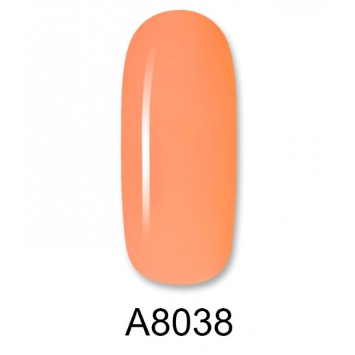 Aloha Ημιμόνιμο Βερνίκι Color Coat A8038 Peach, 8ml