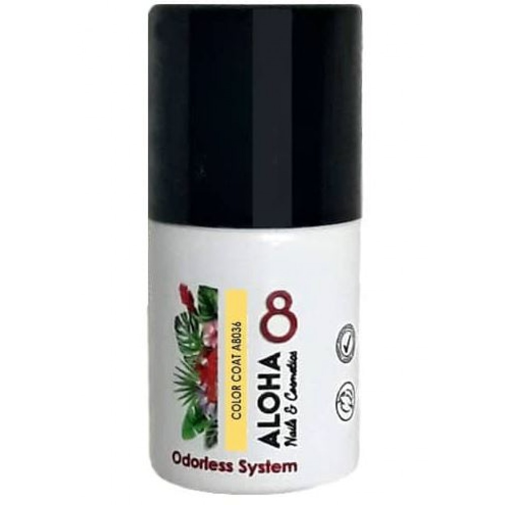 Aloha Ημιμόνιμο Βερνίκι Color Coat A8036 Mustard Yellow, 8ml