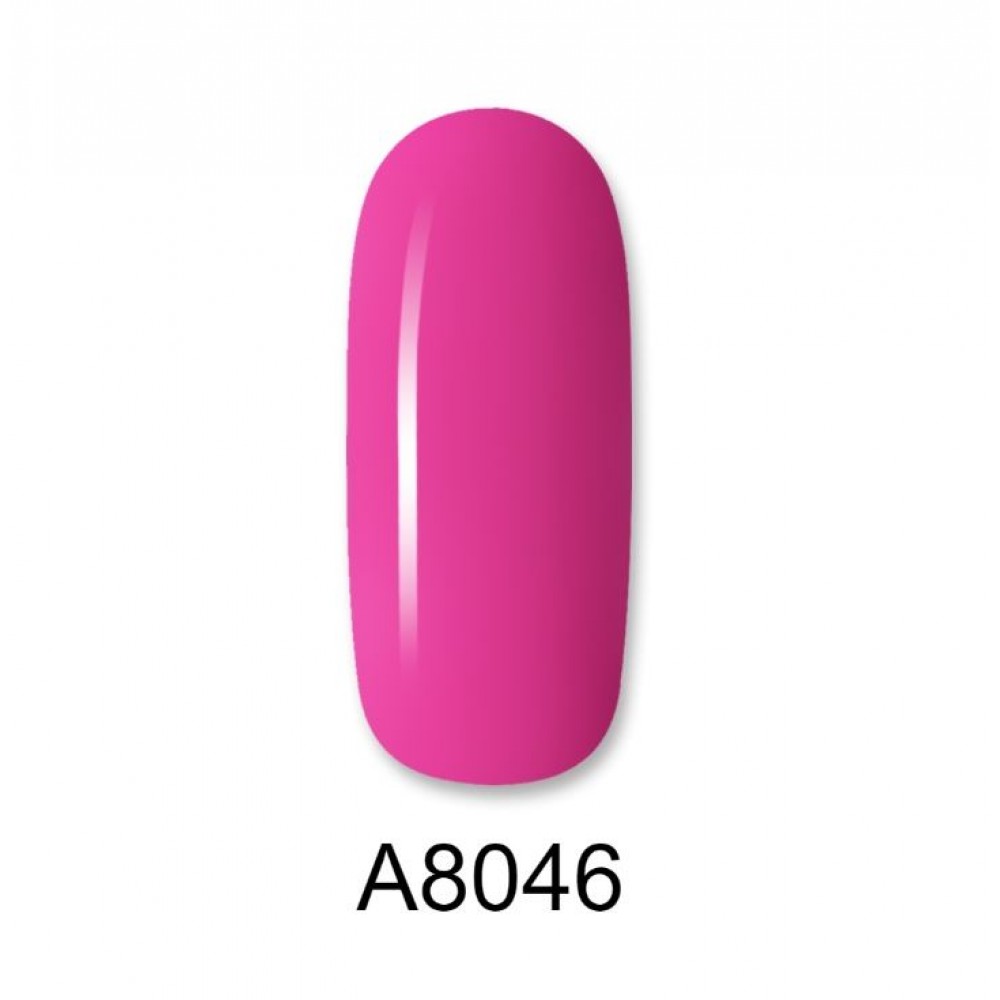 Aloha Ημιμόνιμο Βερνίκι Color Coat A8046 Fuchsia Red , 8ml