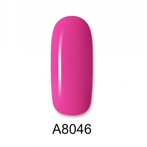 Aloha Ημιμόνιμο Βερνίκι Color Coat A8046 Fuchsia Red , 8ml