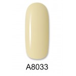 Aloha Ημιμόνιμο Βερνίκι Color Coat A8033 Soft Yellow, 8ml