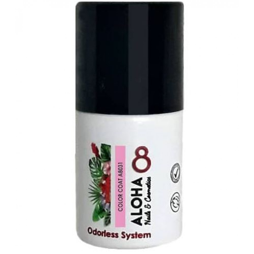 Aloha Ημιμόνιμο Βερνίκι Color Coat A8031 Bubblegum Pink, 8ml