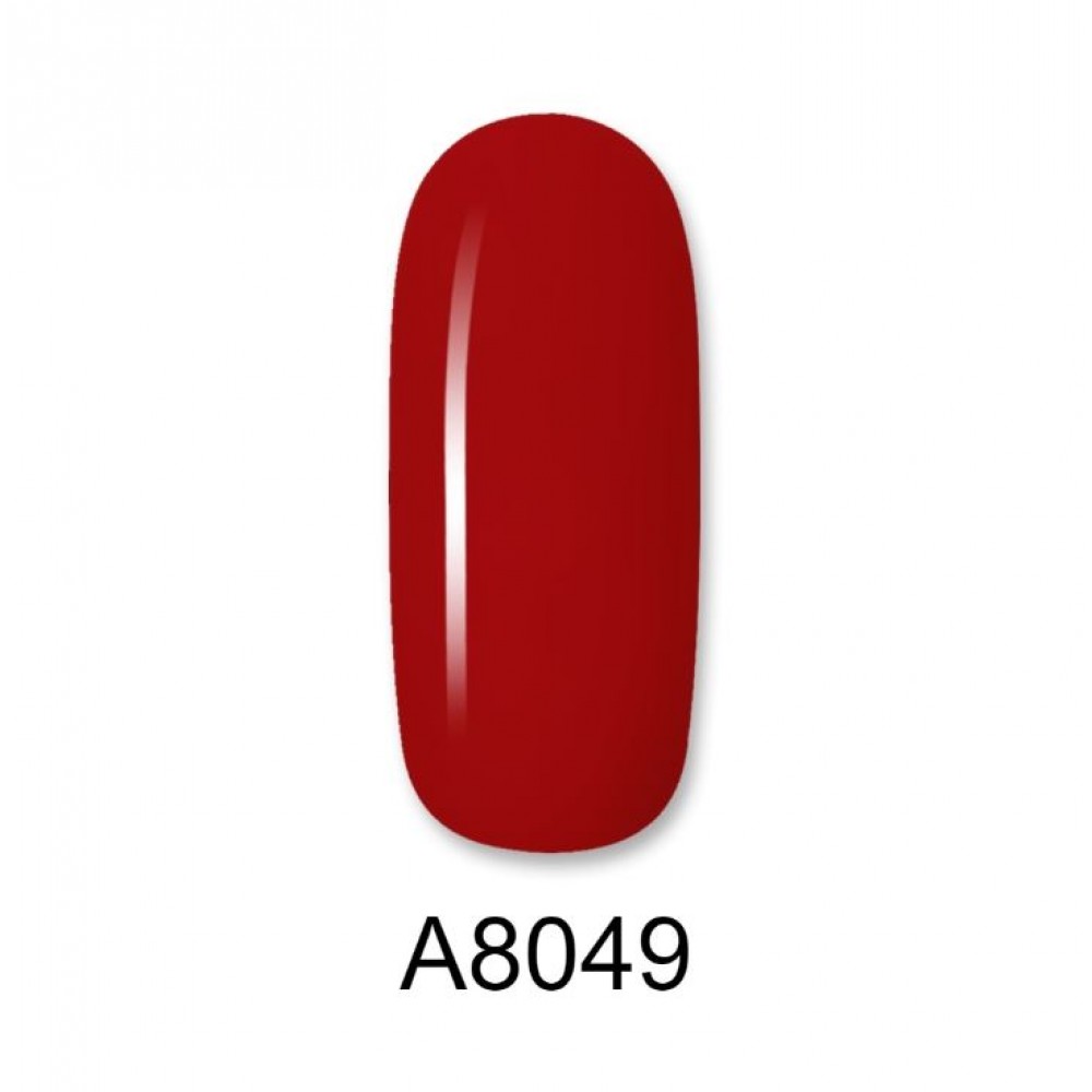 Aloha Ημιμόνιμο Βερνίκι Color Coat A8049 Bright Red, 8ml