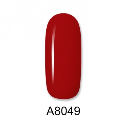 Aloha Ημιμόνιμο Βερνίκι Color Coat A8049 Bright Red, 8ml