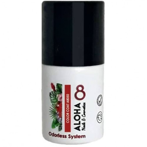 Aloha Ημιμόνιμο Βερνίκι Color Coat A8050 Cherry, 8ml