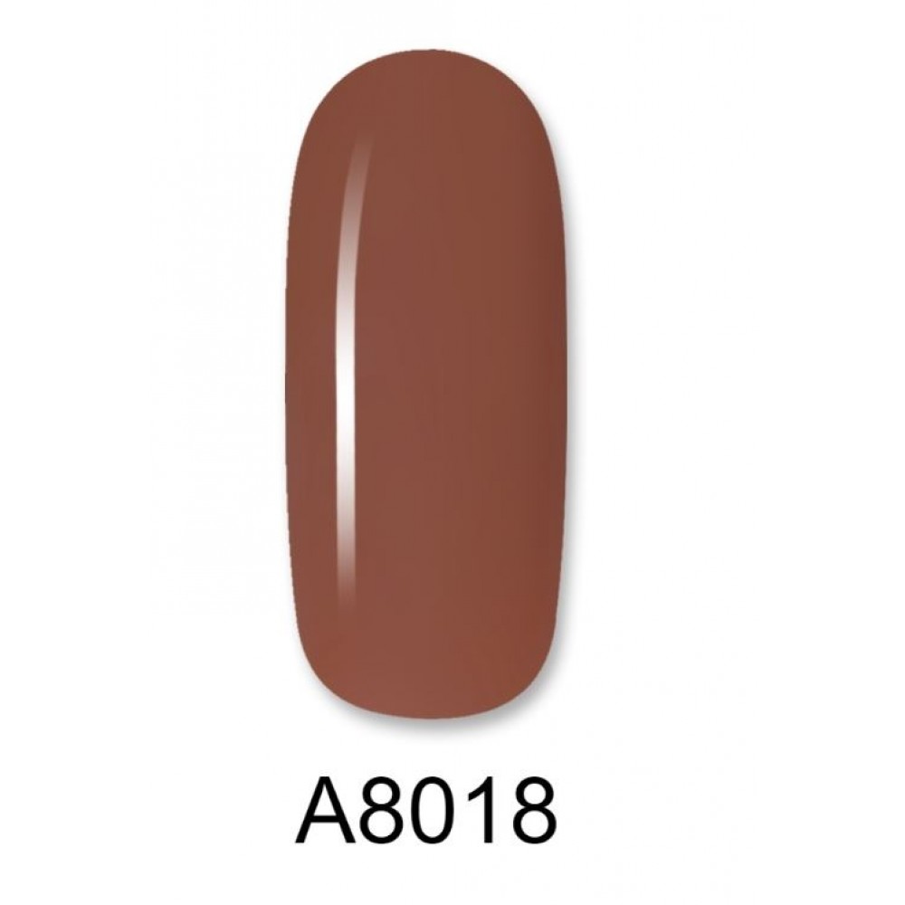 Aloha Ημιμόνιμο Βερνίκι Color Coat A8018 Chocolate Brown, 8ml