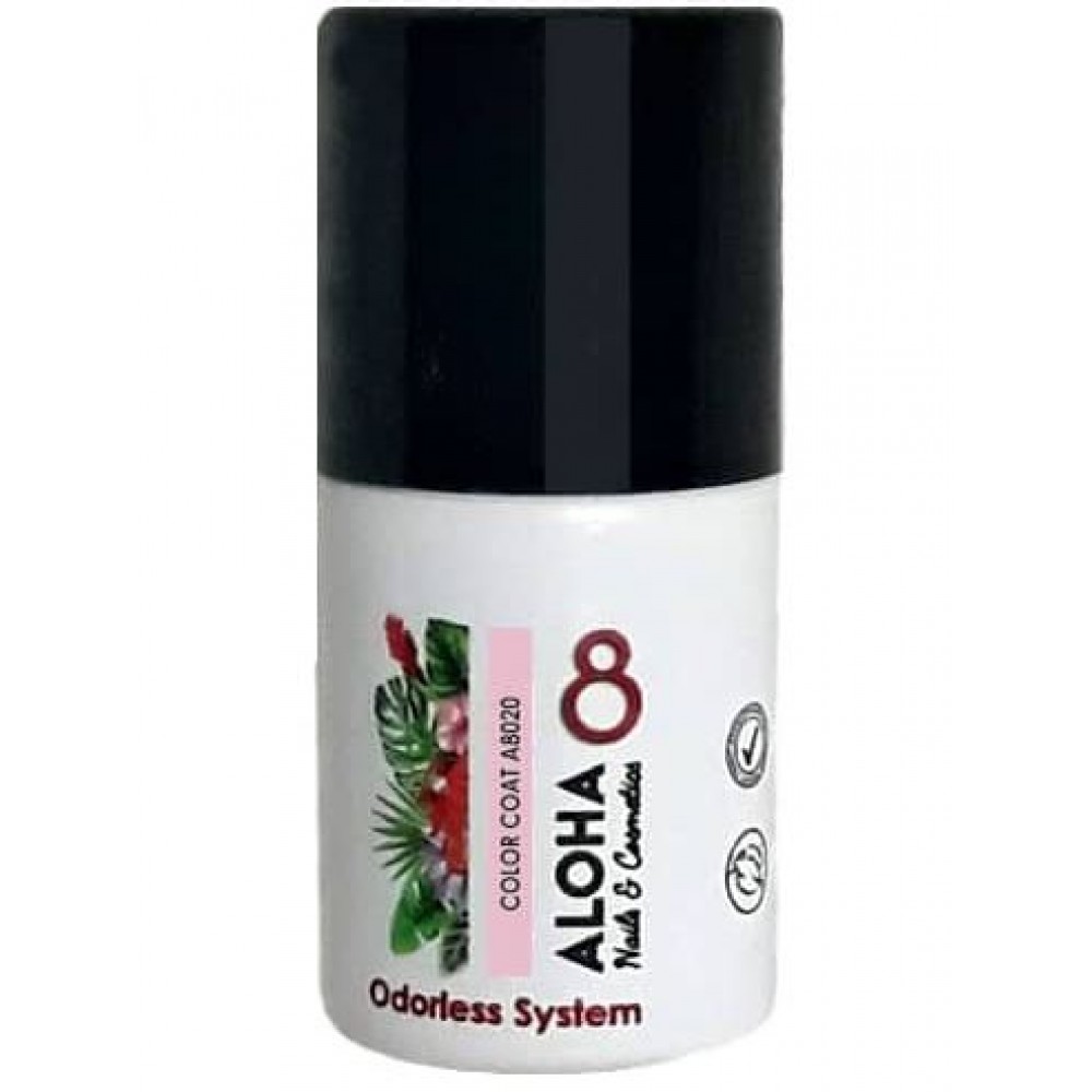 Aloha Ημιμόνιμο Βερνίκι Color Coat A8020 Vintage Pink, 8ml