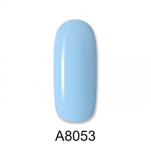 Aloha Ημιμόνιμο Βερνίκι Color Coat A8053 Very Light Blue, 8ml