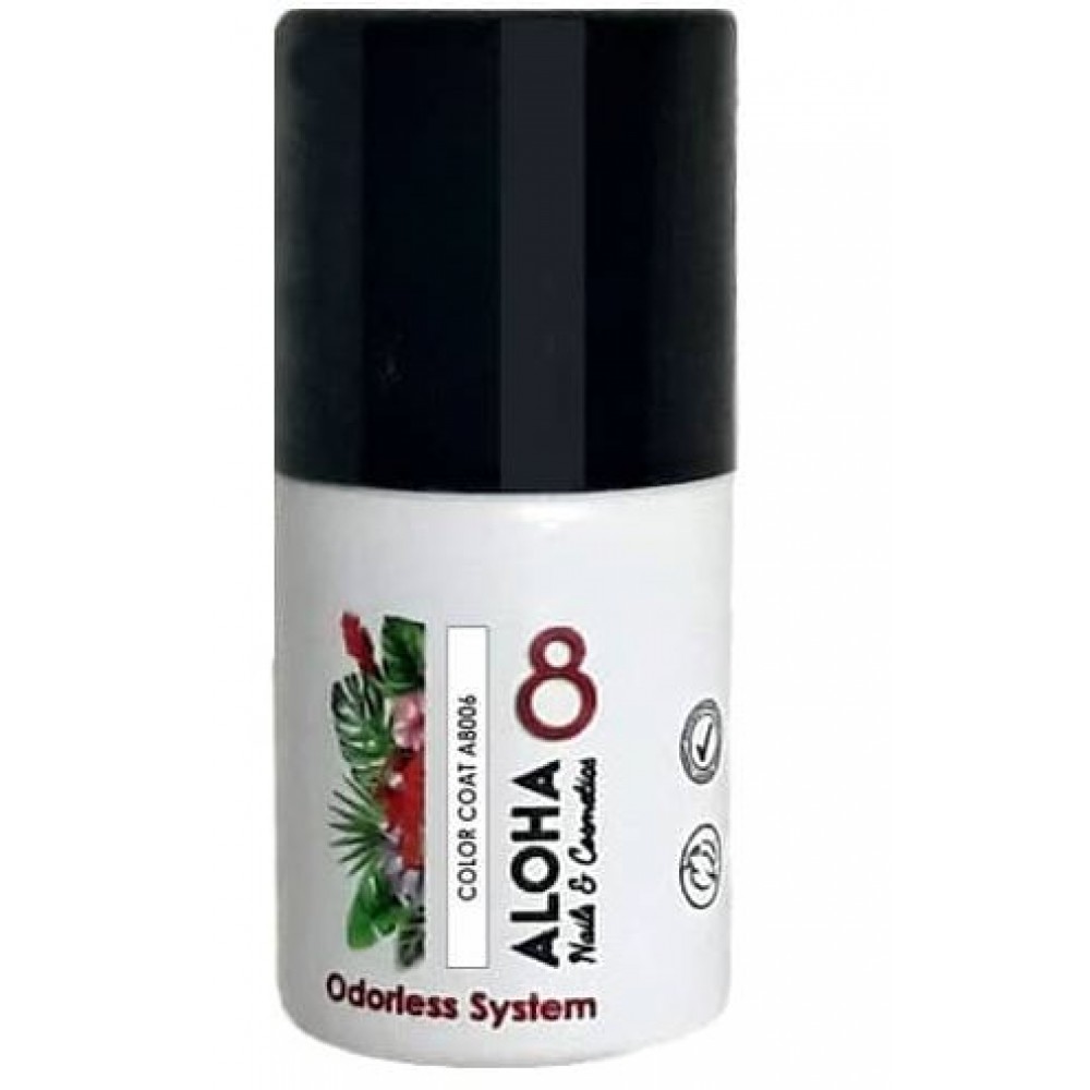 Aloha Ημιμόνιμο Βερνίκι Color Coat A8006 French Extra White, 8ml