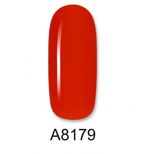 Aloha Ημιμόνιμο Βερνίκι Color Coat A8179 Lava Red ,8ml