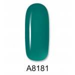 Aloha Ημιμόνιμο Βερνίκι Color Coat A8181 Ultramarine Green, 8ml