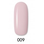 Aloha Ημιμόνιμο Βερνίκι Color Coat A8009 Natural Pink-Beige, 8ml
