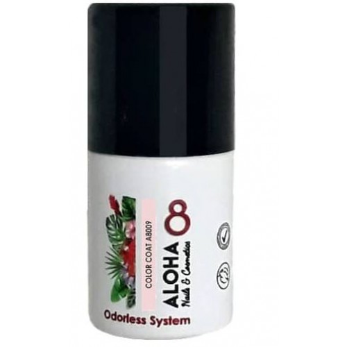 Aloha Ημιμόνιμο Βερνίκι Color Coat A8009 Natural Pink-Beige, 8ml
