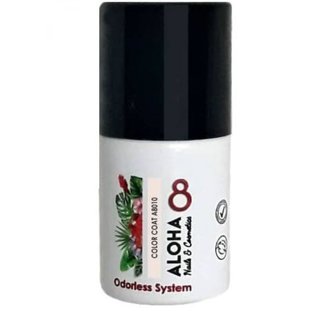 Aloha Ημιμόνιμο Βερνίκι Color Coat A8010 Soft Rose Beige, 8ml