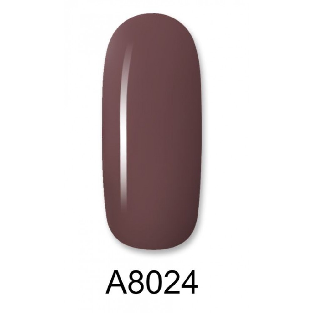 Aloha Ημιμόνιμο Βερνίκι Color Coat A8024 Mauve Brown, 8ml