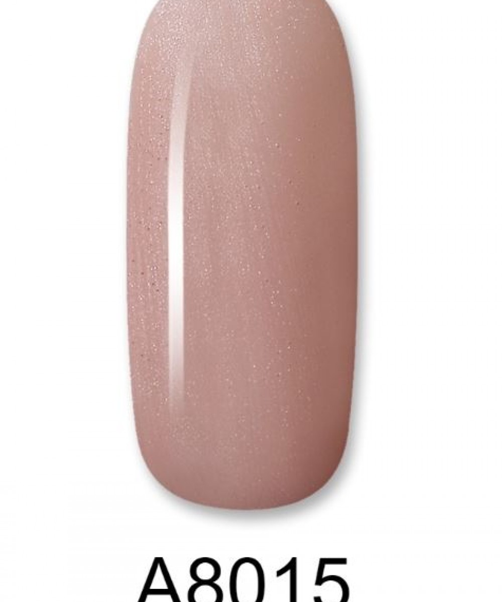 Aloha Ημιμόνιμο Βερνίκι Color Coat A8015 Nude With Shimmer, 8ml