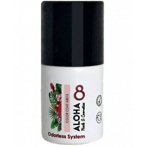 Aloha Ημιμόνιμο Βερνίκι Color Coat A8015 Nude With Shimmer, 8ml