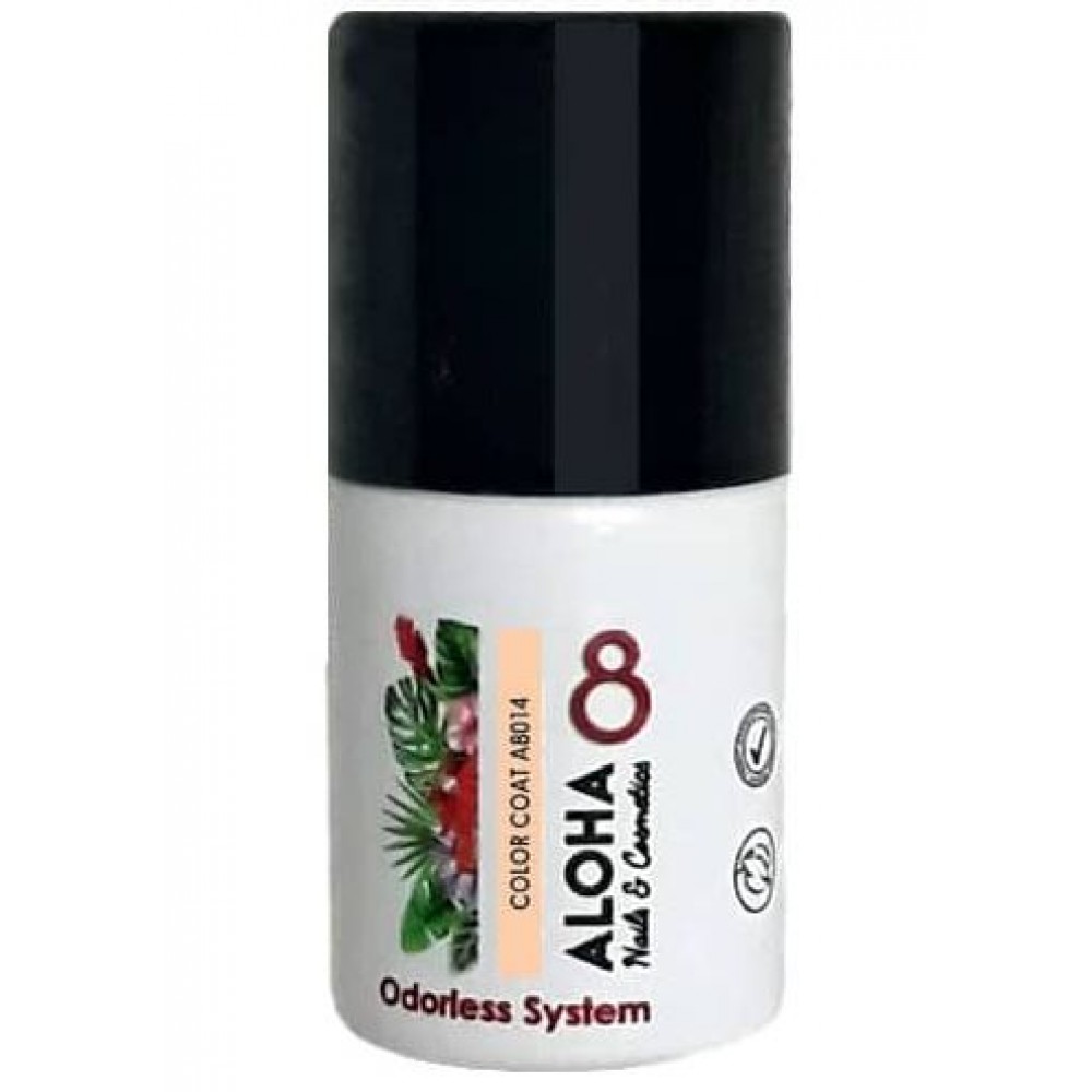 Aloha Ημιμόνιμο Βερνίκι Color Coat A8014 Peachy Beige, 8ml